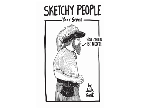 Livro Sketchy People - Year Seven De Jack Kent (inglês)