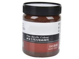 Pigmento De Propileno Color Estable Impermeable 300ml En Botella (marrón Quemado)