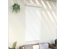 Vidaxl Persiana Rolô Manual Branco 100 X 210 Cm Alumínio E Poliuretano
