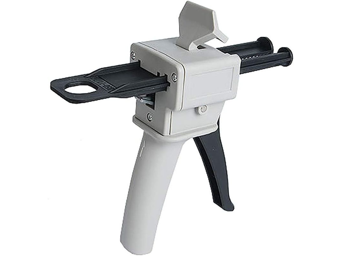 Pistola De Aplicação De Epóxi Ab 50ml, Dispenser Para Mistura De Cola Com Proporções 1:1 E 2:1