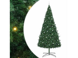 Árvore De Natal Artificial Com Led Vidaxl Verde Pvc (400 Cm)