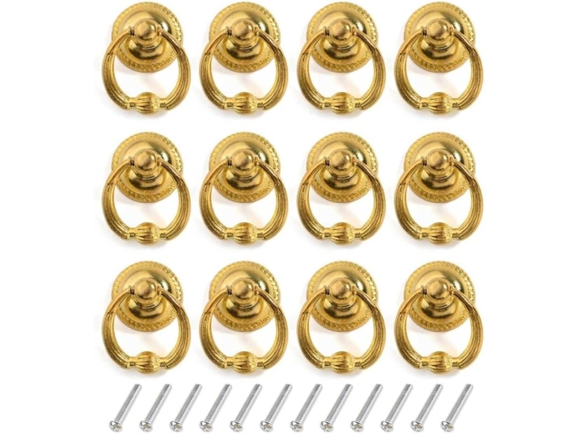 Conjunto De 12 Puxadores De Porta Estilo Vintage Para Jovens, Ideais Para Armários.