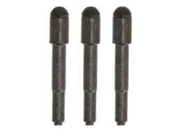 Aetheria ponta de Substituição para Caneta Stylus Dell Pn579x Pn556w, 3pcs, Borracha, Alta Sensibilidade, Preto