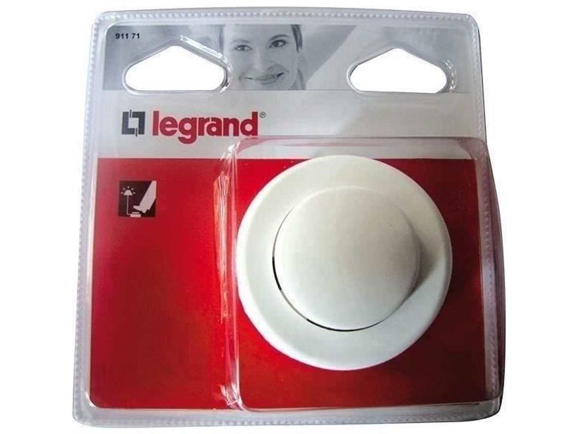Interruptor De Pé Quadrado 2 A Branco Legrand
