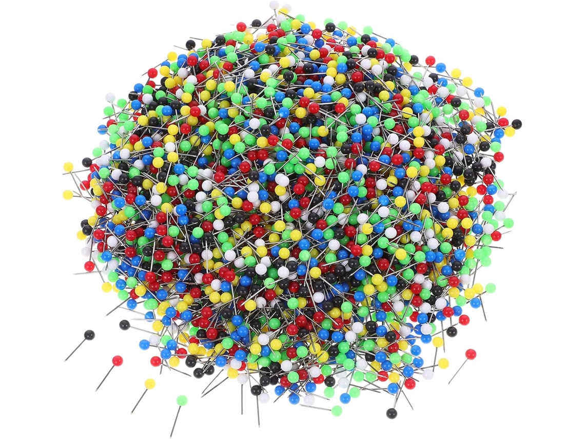 5000 Tachinhas Redondas Para Mapa, Acessórios Quadro De Cortiça,