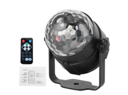 Rebe-projetor Led De Luz De Cena Mini Para Festa Ktv Com Controle Remoto