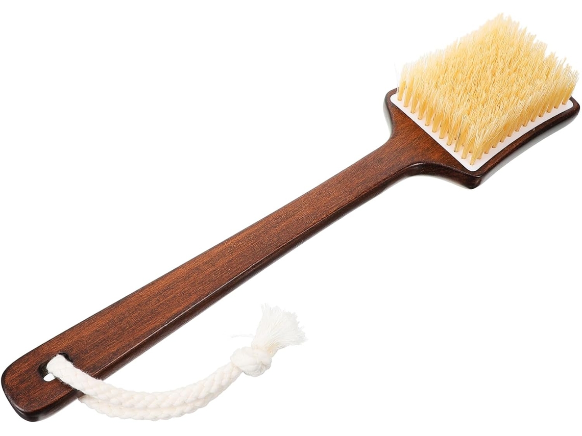 Escova De Banho, Escova Para As Costas O Chuveiro, Escova Corporal Esfoliante Com Cabo Longo