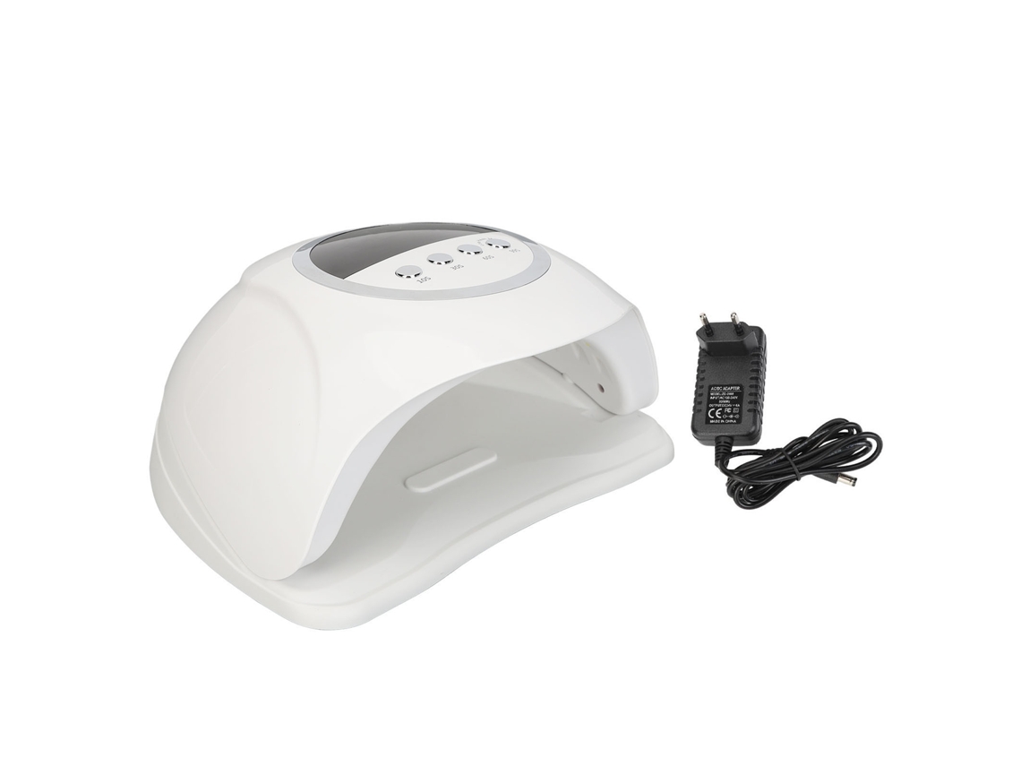 Secador De Unhas Uv Led Com 72 Lâmpadas Base Detachável Secagem Rápida 10s/30s/60s/99s Para Mãos E Pés