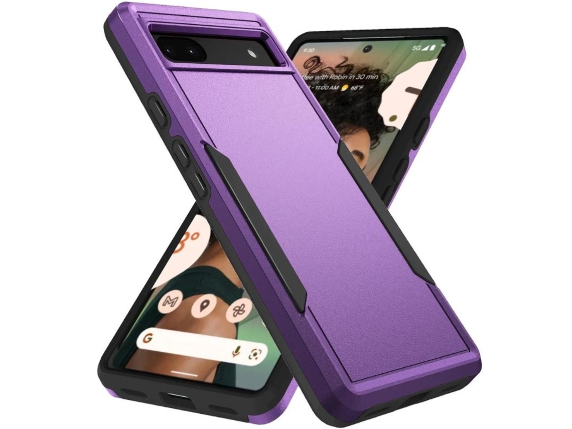 Capa Camada para Google Mais Capas Telemoveis VEANXIN Roxo