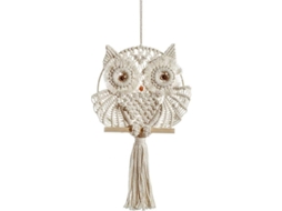 Kit De Tejido De Lechuza Macramé Para Pared, Tejido Manual Bohemio Con Atrapasueños, Decoración Hogar