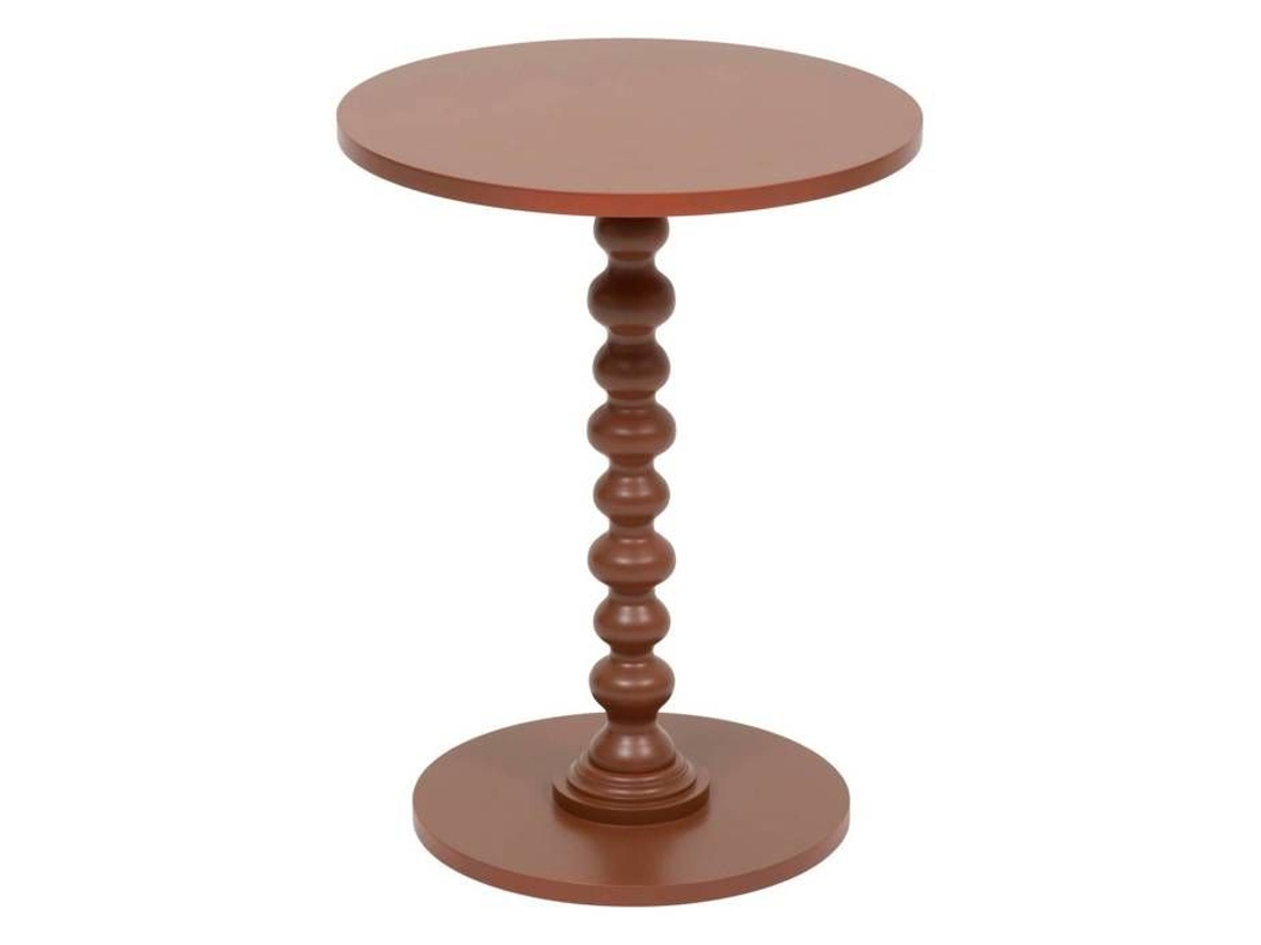 Mesa De Apoio Alix Terracota 50x38x38cm Atmosphera Criador De Interiores Marrom