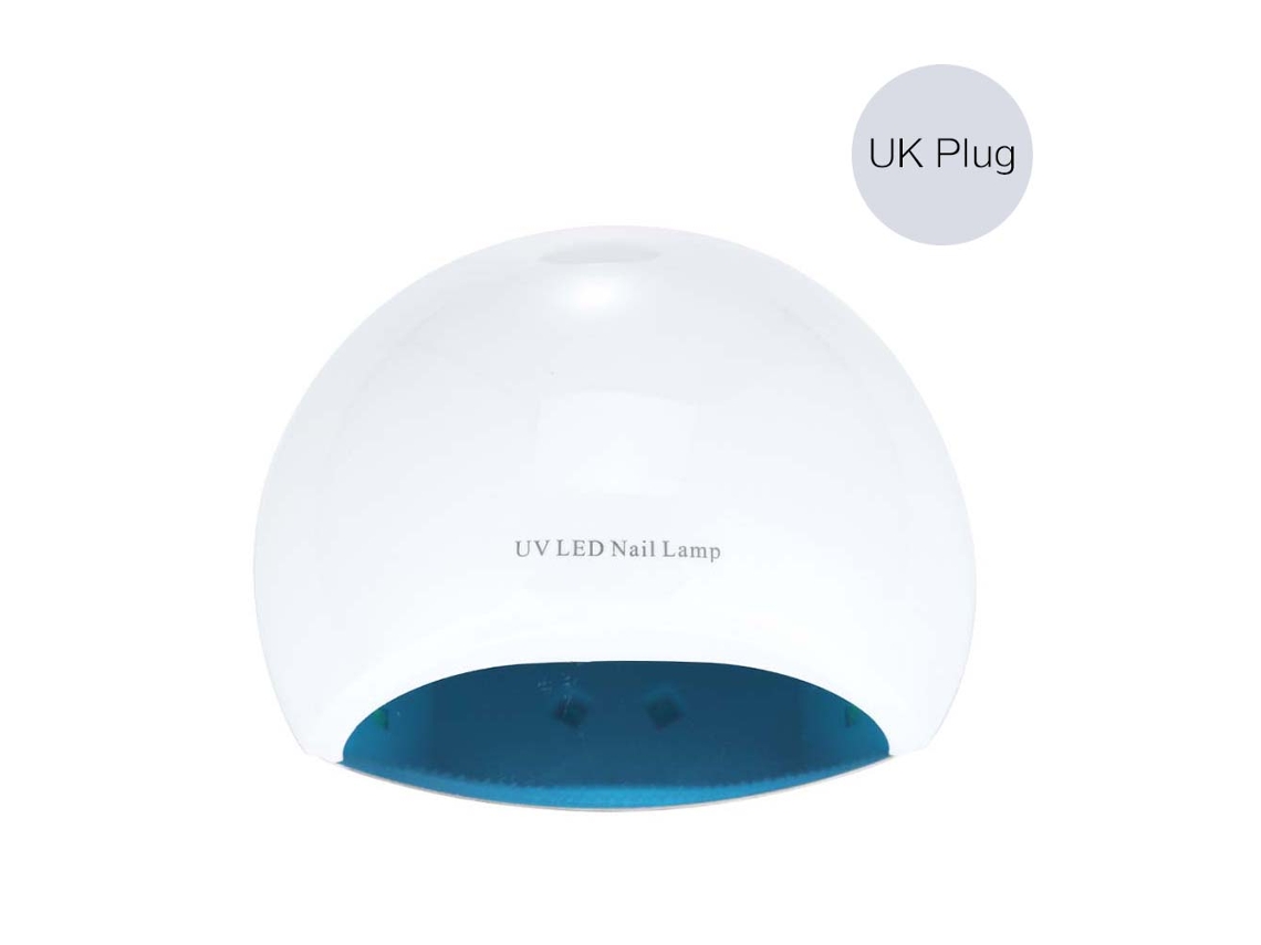 Lâmpada De Unhas Led 36w Secador De Esmalte Curing Machine Ferramentas De Manicure Branco