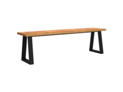 Bench, Benches Vidaxl Marrom Madeira De Acácia (160 Cm)