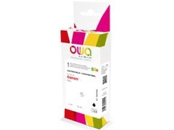 Cartucho de tinta remanufaturado Owa 15 ml preto compatível para Canon Pixma TR4551, TR4650, TR4651, Armor
