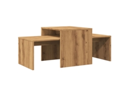 Coffee Table, Coffee Tables Vidaxl Marrom Madeira Processada (n/a)