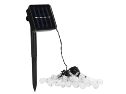 Luzes de Fita Solar 5m 8 Modos Jardim Festa