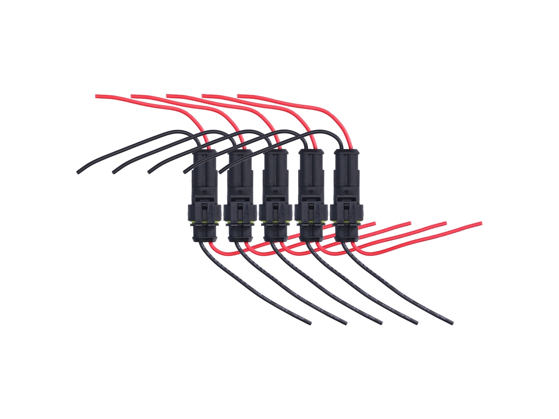 Conector Elétrico Carro 2 Pinos À Prova D'água