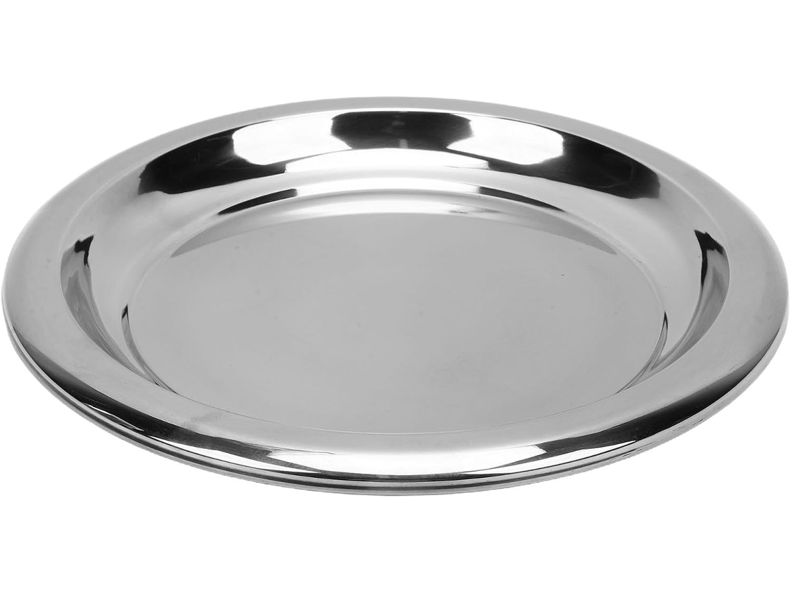 Bandeja De Servir Em Aço Inoxidável