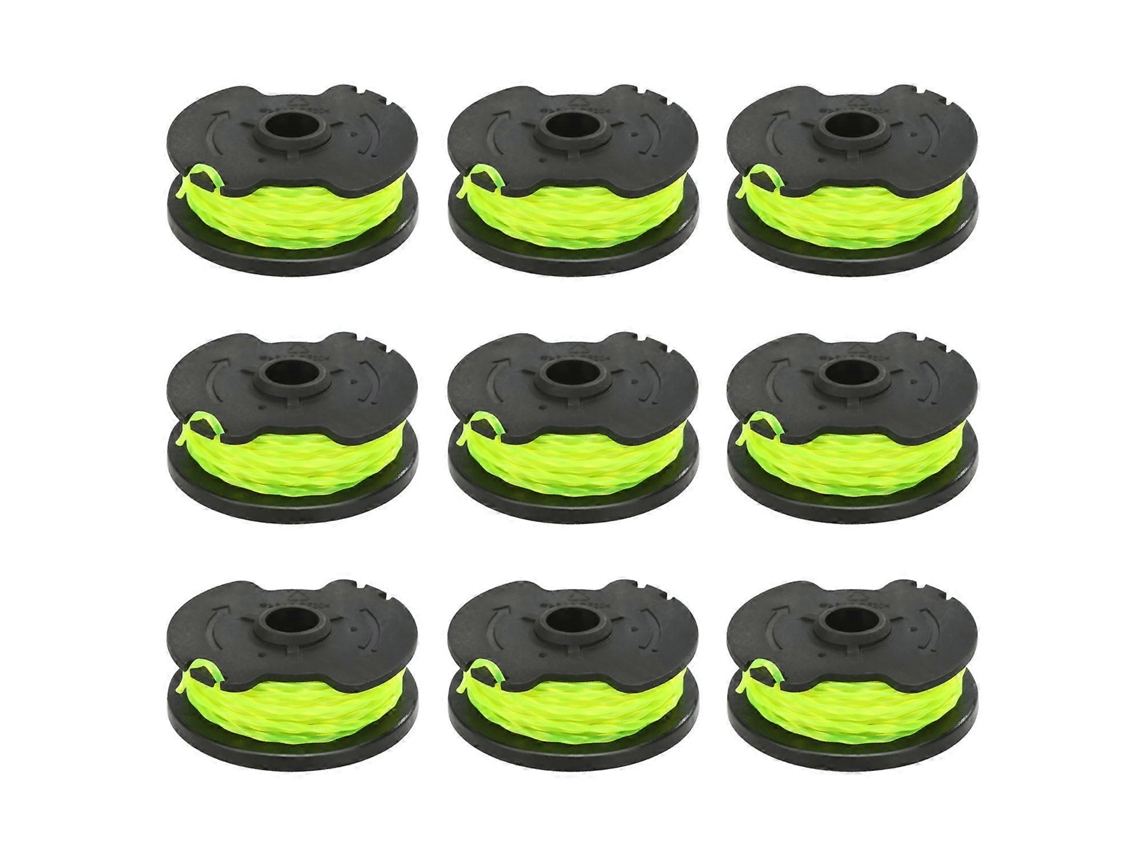 T9g Ht19 401 004 20 Conjunto de 9 Carretéis de Reposição para Cortador de Grama Hyper V0t Tough 40v Max