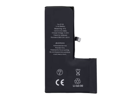 Bateria Interna Para Iphone Xs De Iões De Lítio 2658mah 3,81v Preto H4