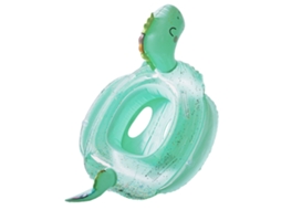 Aro Flutuante Dinossauro com Assento Infantil para Piscina