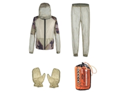 Conjunto De 1 Peça Roupa Pesca Anti-mosquito Para O Verão, Com Luvas Inclusas.