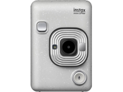Máquina Fotográfica Instantânea FUJIFILM Instax Mini LiPlay (Stone White - Obturação: 1/4 - 1/8000 s - Li-Ion - 62x46 mm)