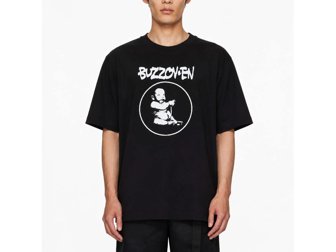 Buzzov-en Classic Black T-shirt Unisex Adults Size:xxxl