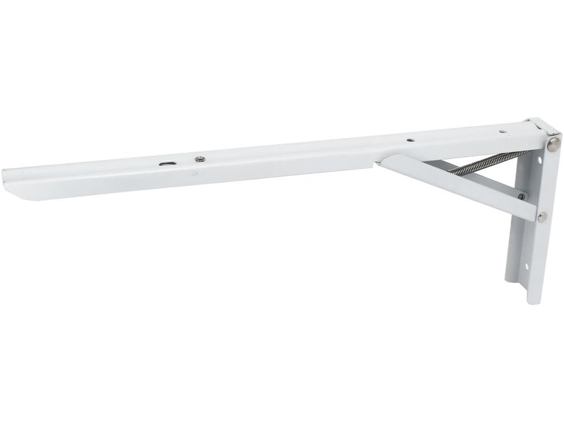 Suportes de Prateleira Triangulares Dobráveis Metal, 35 Cm Comprimento, com Apoio CHABERLU (14 Polegadas)