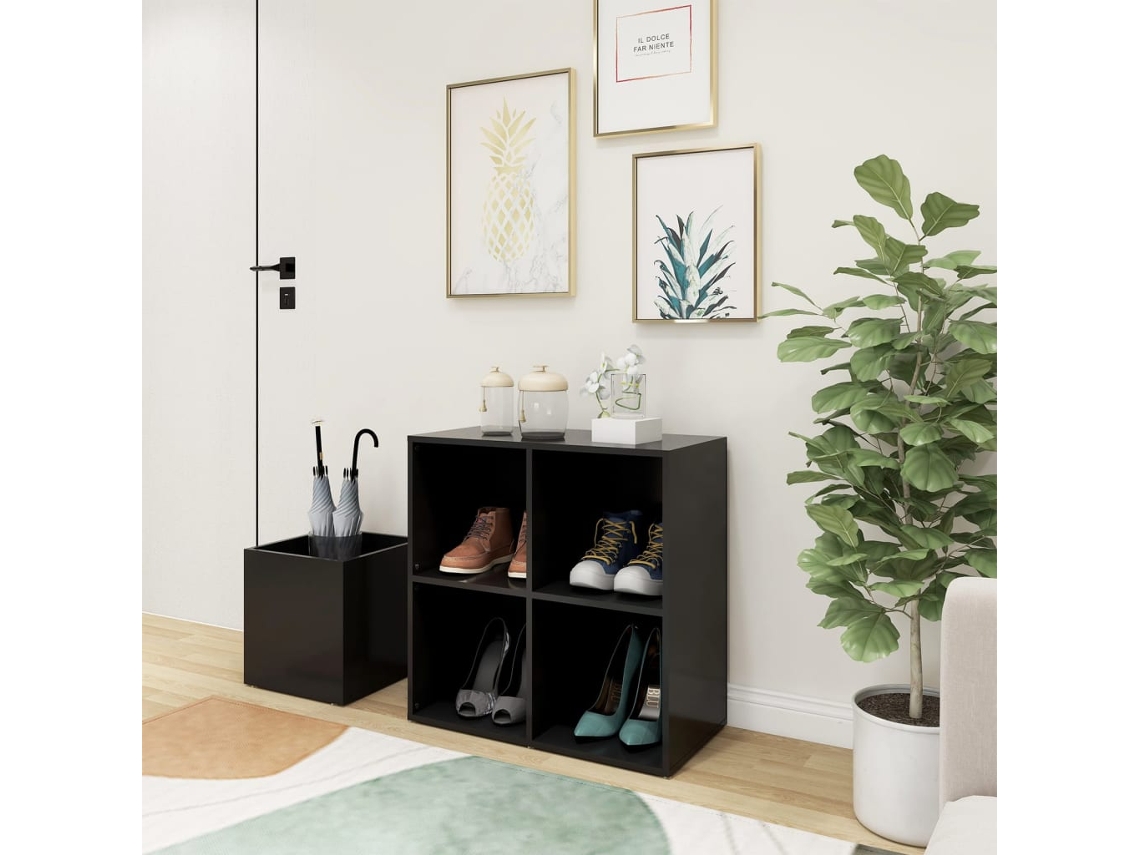 Vidaxl Sapateira De Corredor 105x35,5x70 Derivados De Madeira Cinza