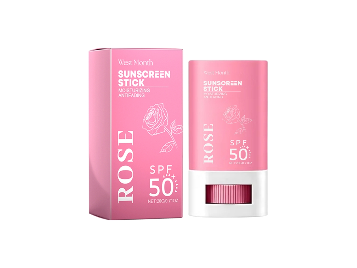 Protetor Solar West Month Rose, Hidratante, Leve, Sem Gressar LAXISCREED