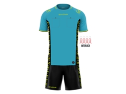 Kit oficial de árbitro Givova tamanho M para árbitros profissionais