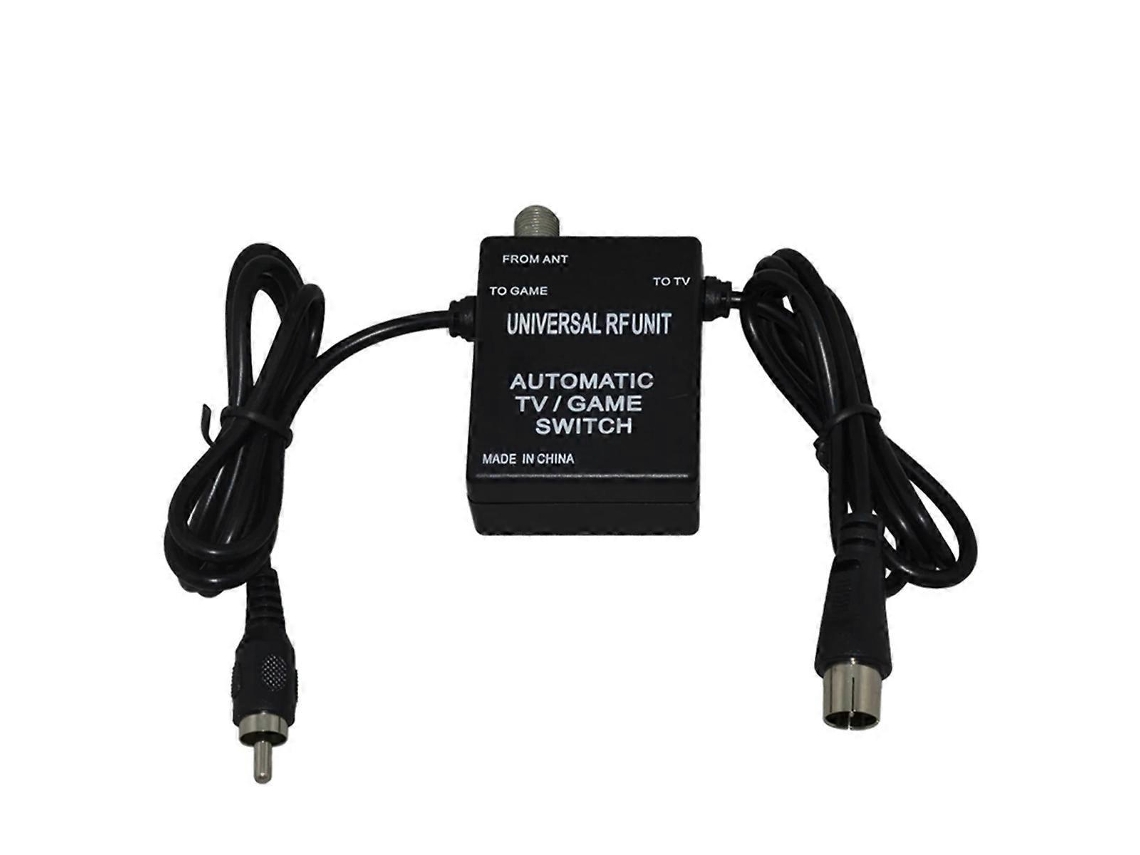 Cabo Adaptador Rf 3 Em 1 Comutação Automática Para Jogos E Tv