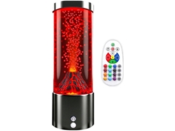 Luminária de mesa inovadora com 16 núcleos vibratórios para efeitos dinâmicos, luminária de mesa USB para decoração.