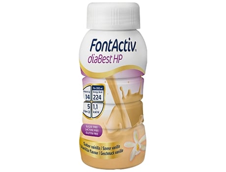 Garrafa Diabest HP Baunilha 24 x 200 ml FONTACTIV