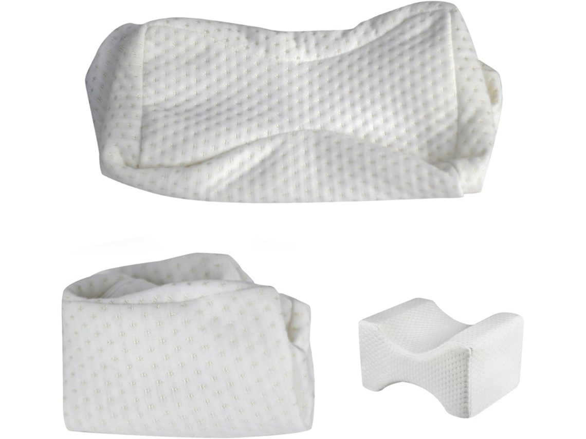 Almofada de Espuma Viscoelástica para os Joelhos Suporte Ergonômico as Pernas, Auxílio Ortopédico CHABERLU