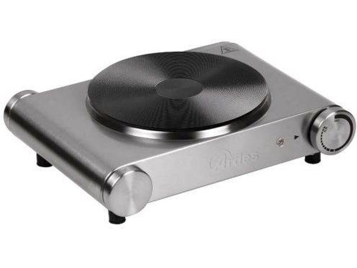 Placa Elétrica Portátil ARDES (1 Zona - 18,8 cm - Inox)
