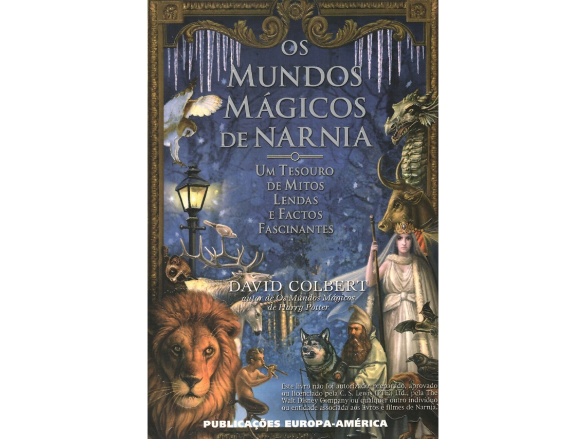 Livro Os Mundos Mágicos de Narnia de David Colbert