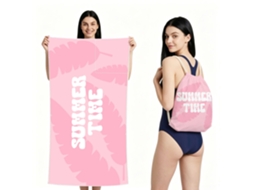 Toalha de Praia HENTEN HOME Dobrável e Transformável em Mochila 90x180 Cm | HENTEN HOME