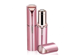 Barbeador De Batom, Depilador Elétrico, Aparador De Sobrancelhas, Mini Dispositivo De Remoção De Pelos Faciais, Barbeador Facial, Ouro Rosa. Ly Ebike