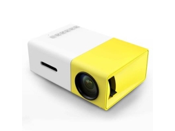 Projetor portátil LED YG300 com áudio HDMI de 3,5 mm e USB Mini Slwomoose