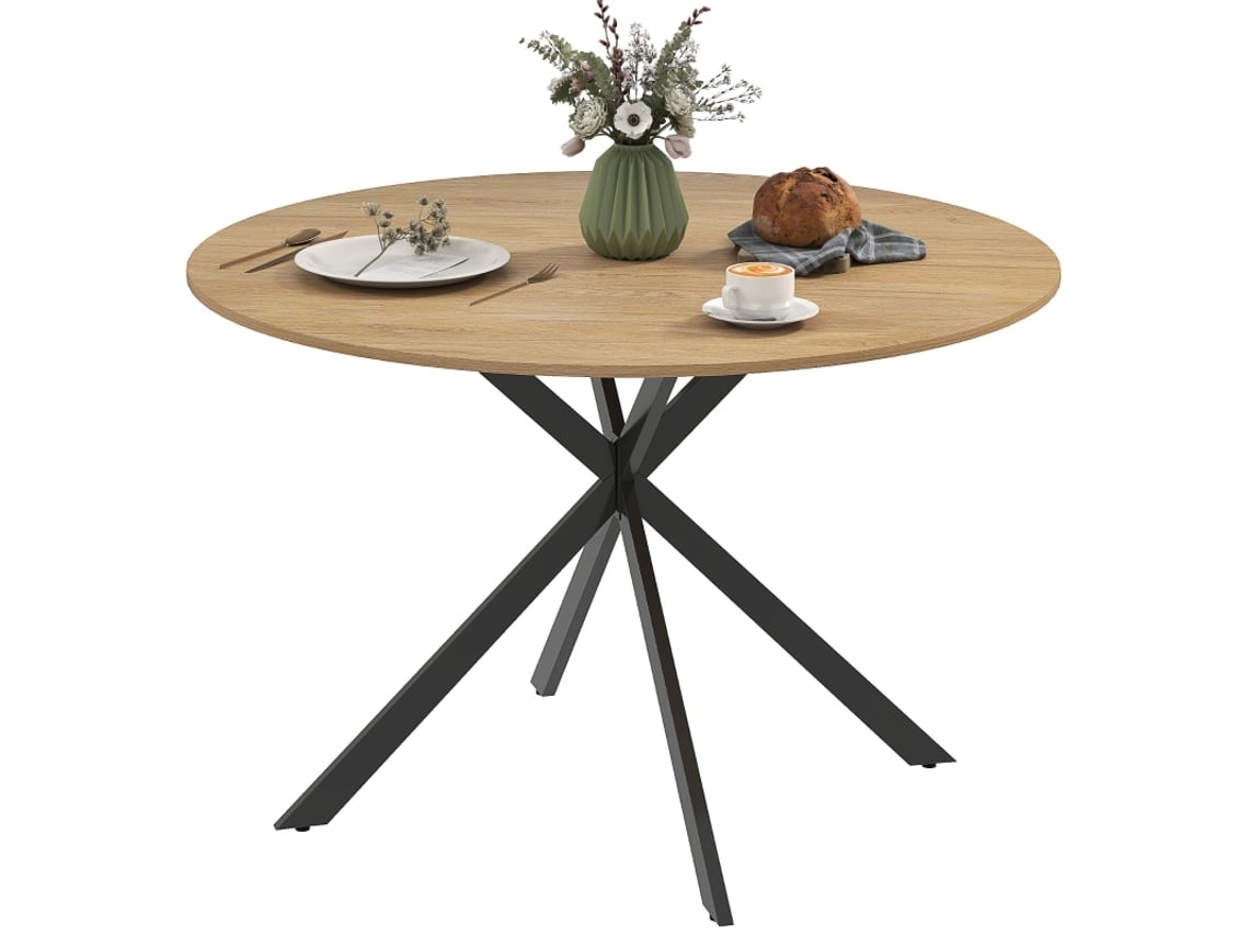 Mesa De Centro Dourada De 70 Cm (27,6 Polegadas), Mesa De Jantar Em Estilo Moderno De