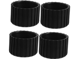 Abaodam Conjunto De 4-protetores Pés Antiderrapantes Para Equipamentos Ginástica, Cadeiras E, Em Borracha, Para Uso Em