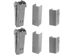 Conjunto De Dobradiças Para Mesa Dobrável Com Suportes Mola – 6 Peças Ocultos Pés Dobráveis E