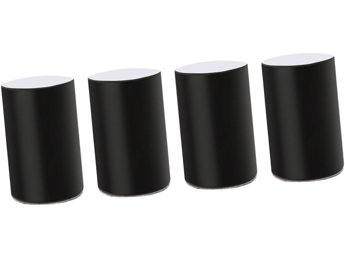 Sewacc Conjunto De 4 Peças Pés Aço Carbono Para Elevar Móveis, Antiderrapantes E Resistentes, Para Casa E Escritório