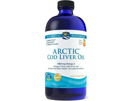 Chá NORDIC NATURALS Fígado De Bacalhau Do Ártico De Laranja (473 ml (Laranja))