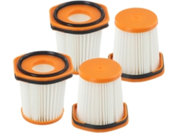 Pacote Com 2/4 Filtros De Aspirador Evopower Para Iq+cs851jmvae Iq