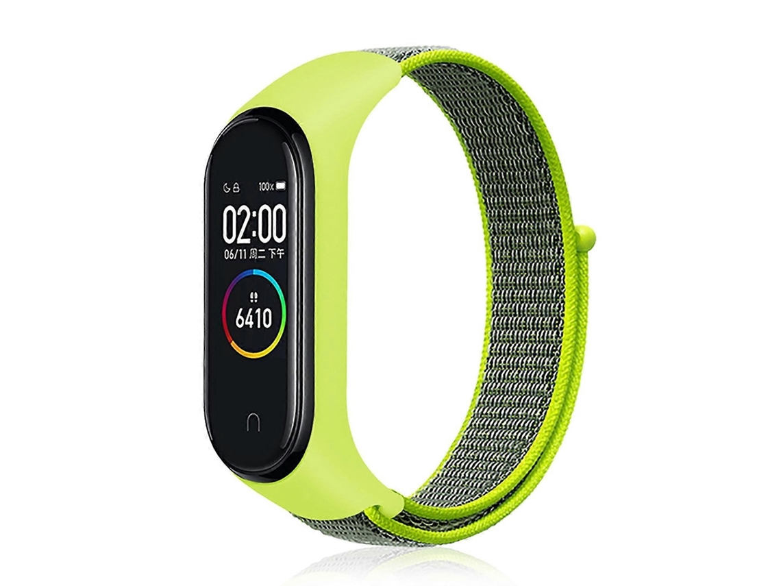 Pulseira De Nylon Trançado Para Xiaomi Mi Band 7
