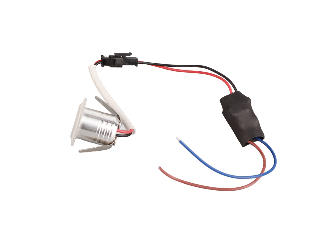 Lâmpada de spot Led embutida mini redonda para teto sala cozinha ac85 265v luz branca 6000k | S/MARCA