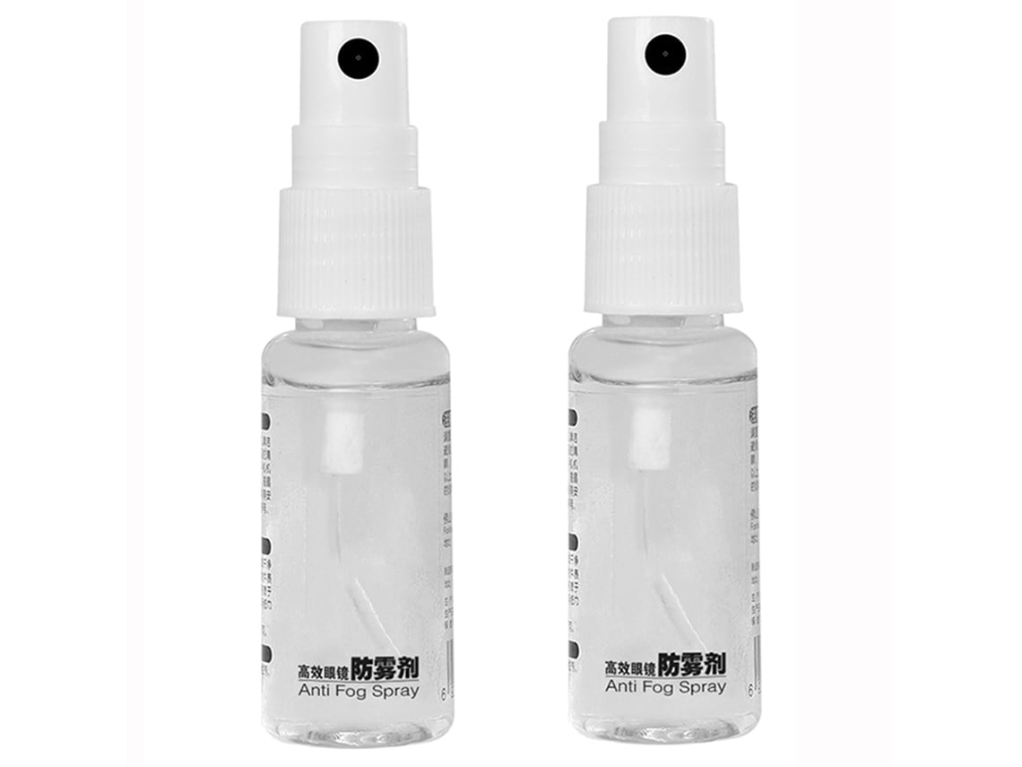 Spray Antideslizante para Lentes, 20ml, Limpiador Duradouro, para Gafas, Espelhos e Janelas